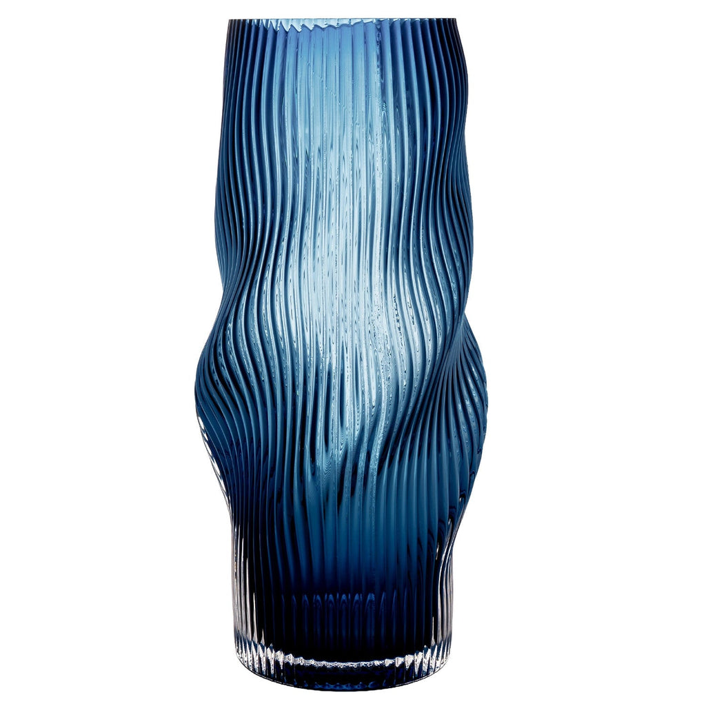 Florero 13x30 Lang azul