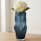 Florero 13x30 Lang azul