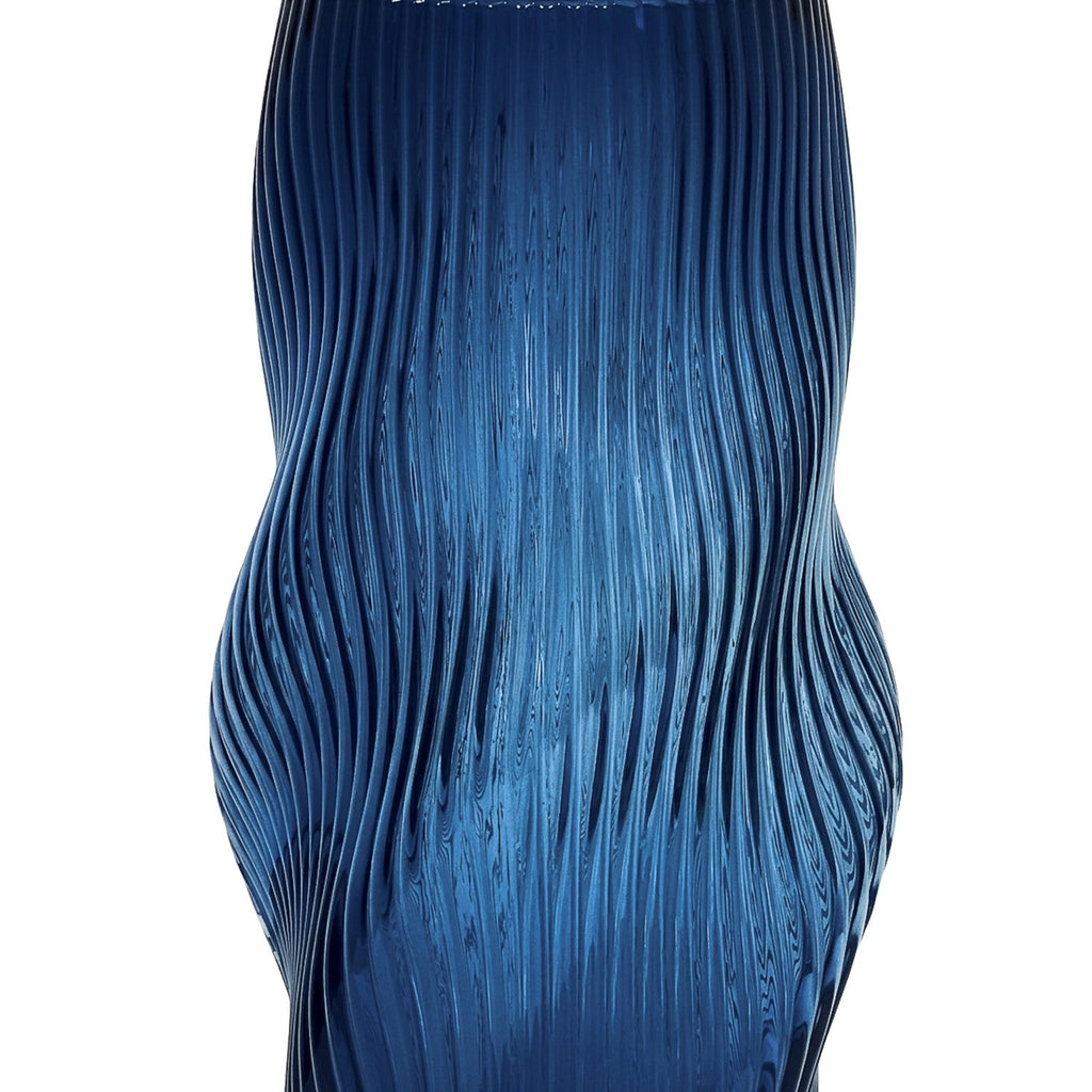 Florero 13x30 Lang azul