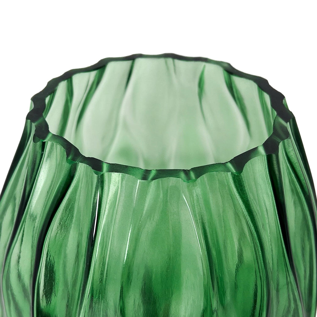Florero 14x20cm Falun verde