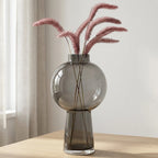 Florero 15x25cm Visby gris