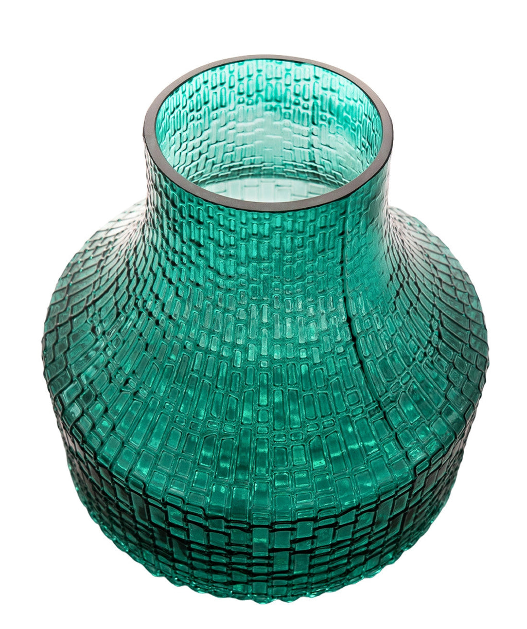 Florero 15x27cm Lund verde