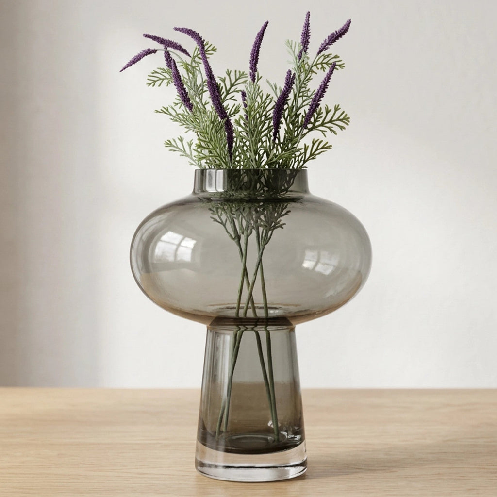 Florero 16x20cm Visby gris