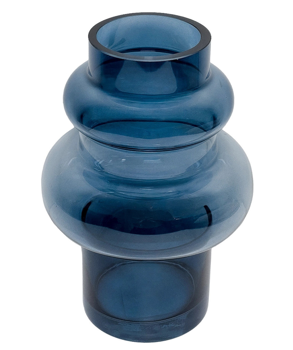 Florero 16x23cm Nile azul