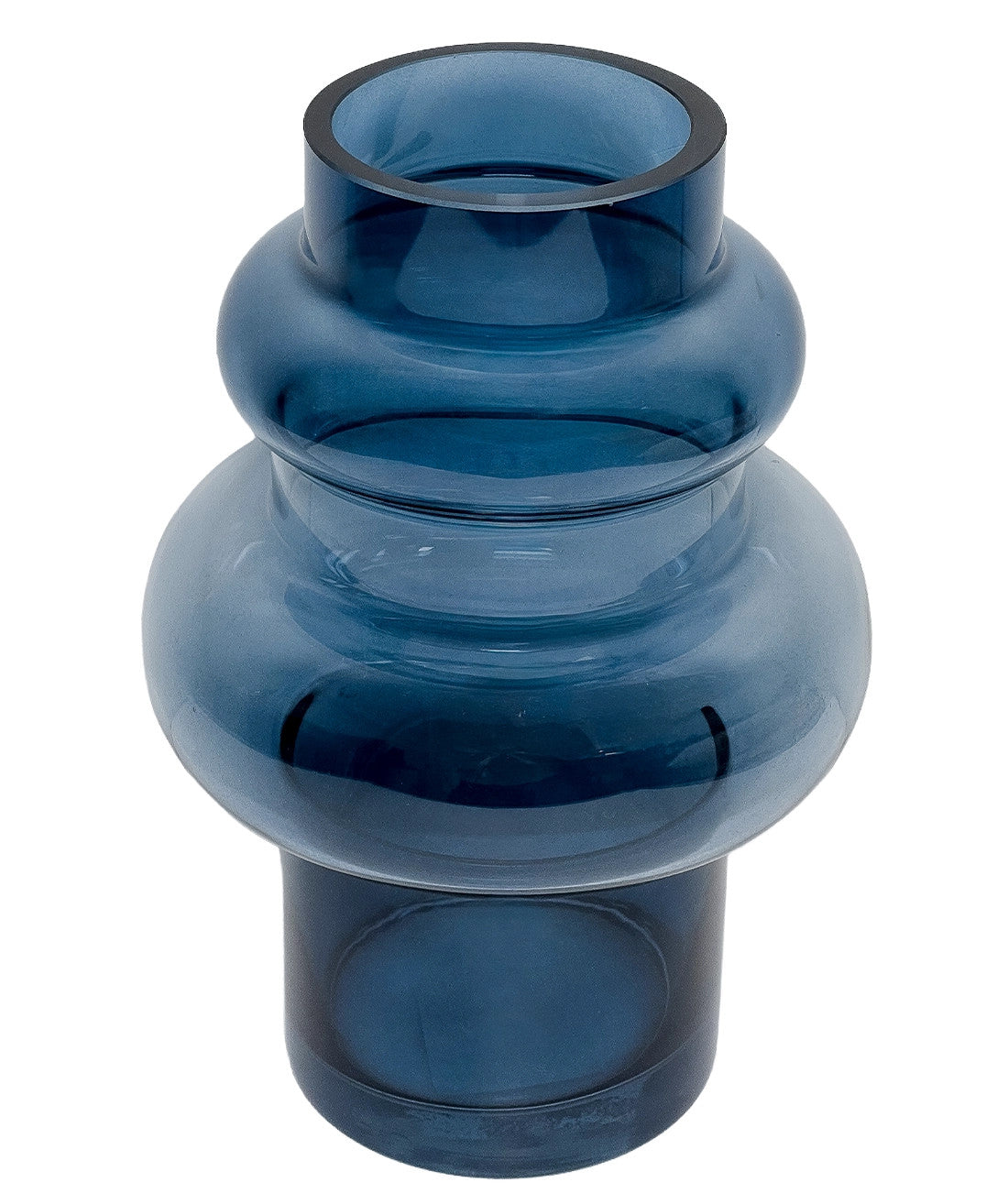 Florero 16x23cm Nile azul