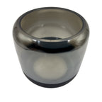 Florero base negra 25cm