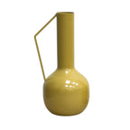 Florero metal Lari 25cm amarillo
