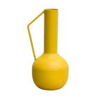 Florero metal Lari 25cm amarillo
