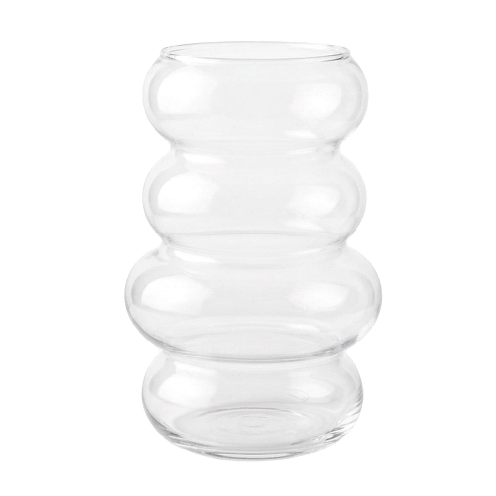 Florero vidrio 7.5x15.5cm Aire transparente