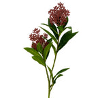 Follaje artificial morado