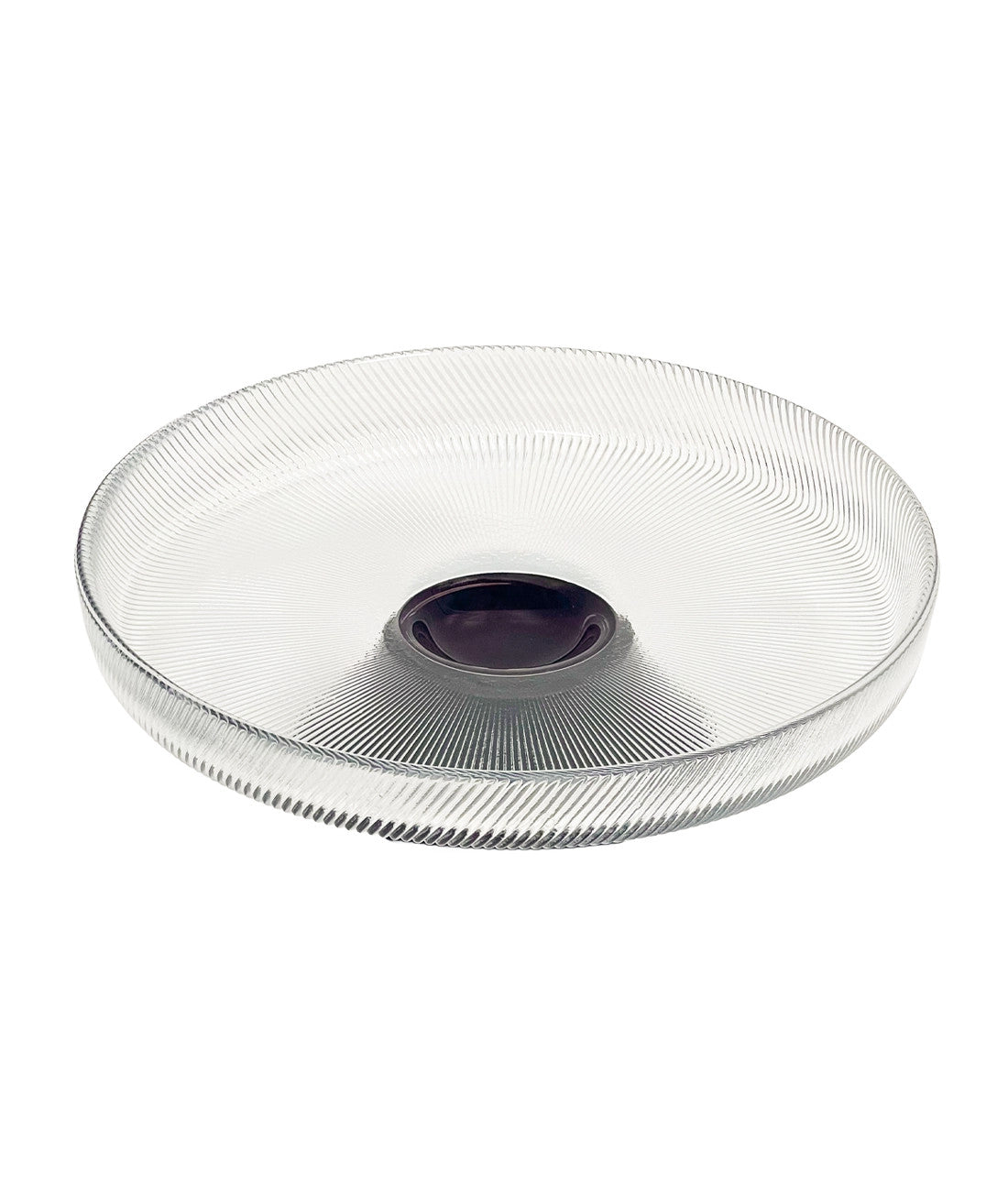 Frutero vidrio 25x8.5cm transparente