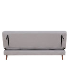 Futón con almacenaje Argis gris