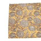 Individual 33x45cm flower print crudo