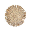 Individual 38 cm tejido flecos
