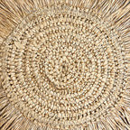 Individual 38 cm tejido flecos