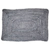 Individual 48x33cm yute azul