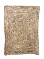Individual 48x33cm yute gris