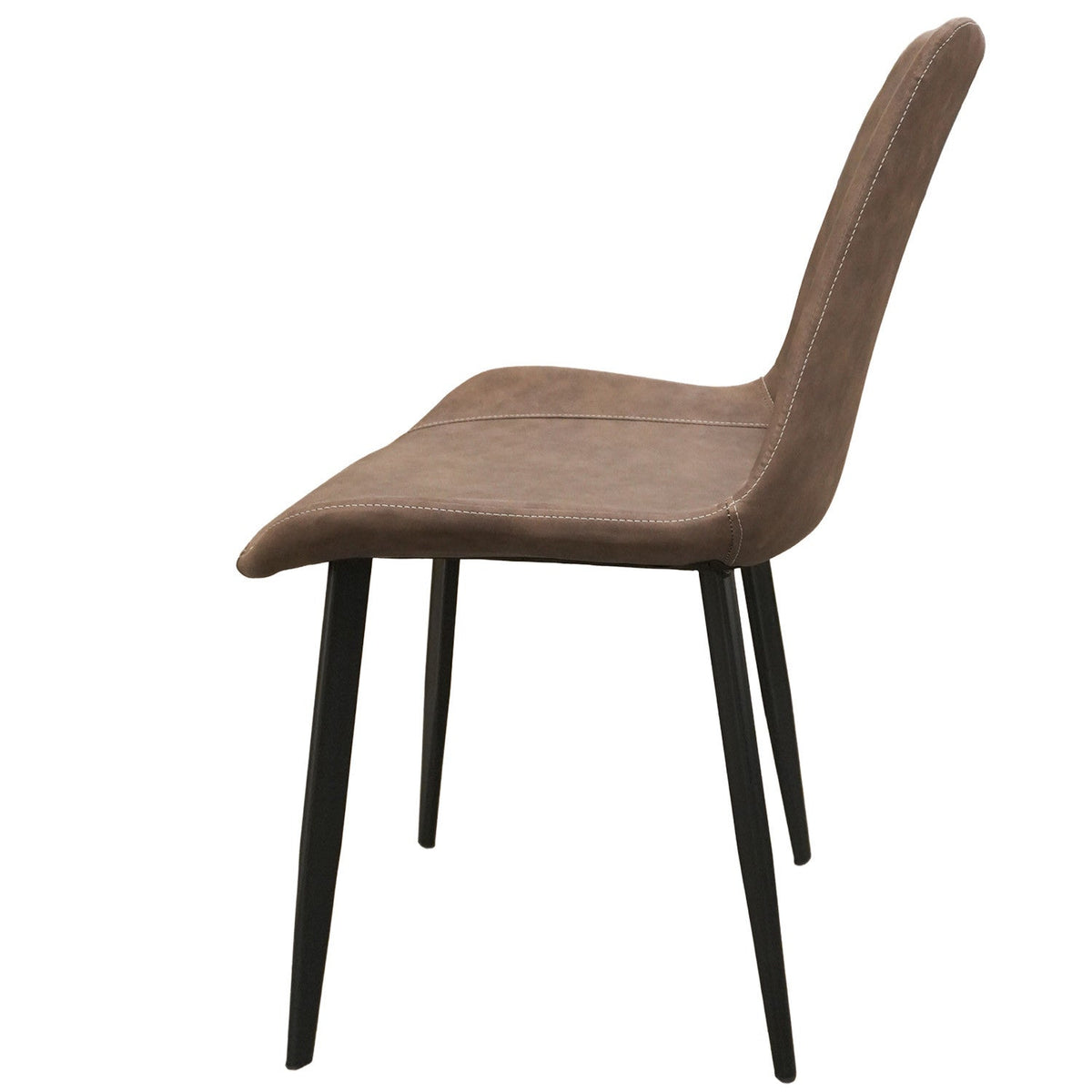 Juego comedor 4 sillas Daga blanco silla café