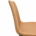 Juego comedor 4 sillas Daga blanco silla caramelo