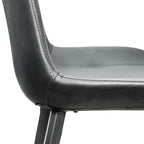 Juego comedor 4 sillas Daga gris silla gris
