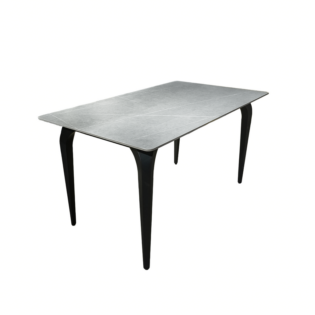 Juego comedor 4 sillas Daga gris silla gris