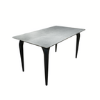 Juego comedor 4 sillas Daga gris silla gris