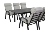 Juego comedor terraza 6 sillas Buford