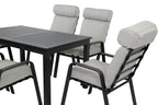Juego comedor terraza 6 sillas Buford