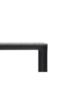 Juego comedor terraza 6 sillas Ely negro