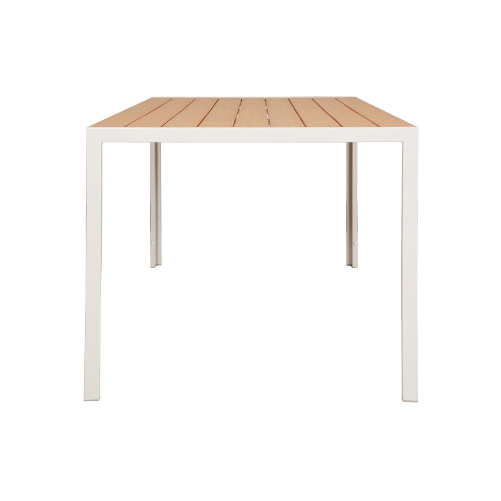 Juego comedor terraza 6 sillas Erie champagne