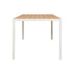 Juego comedor terraza 6 sillas Erie champagne
