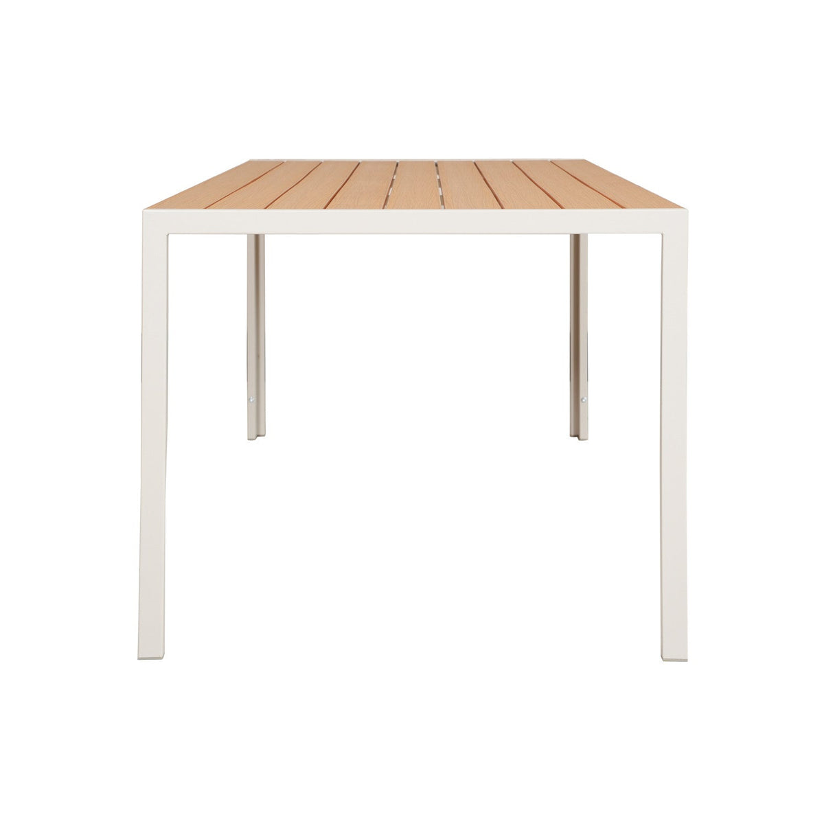 Juego comedor terraza 6 sillas Erie champagne