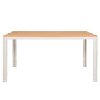 Juego comedor terraza 6 sillas Erie champagne