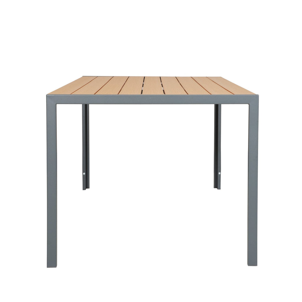 Juego comedor terraza 6 sillas Erie gris