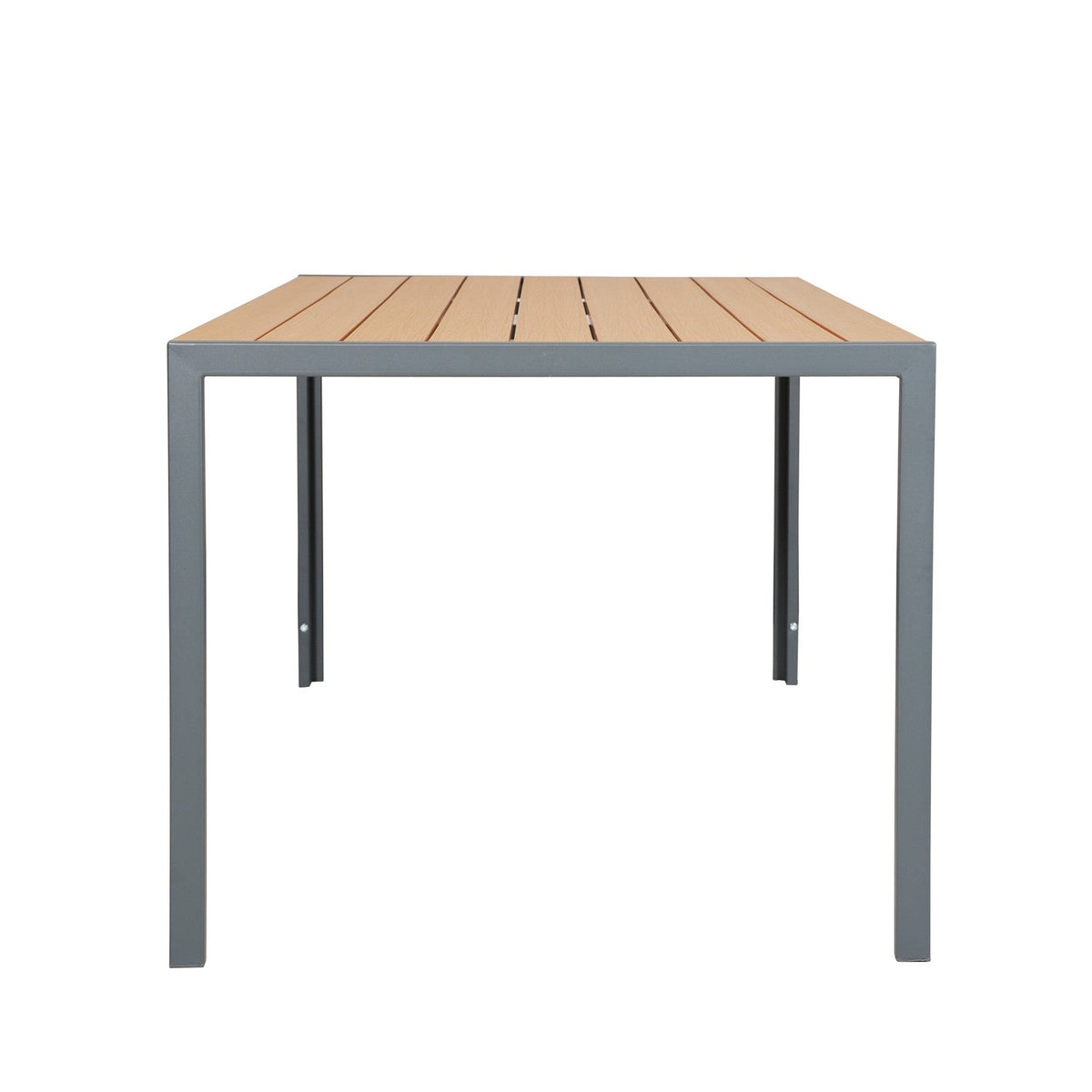 Juego comedor terraza 6 sillas Erie gris
