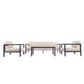 Juego living terraza Boreal 3-1-1