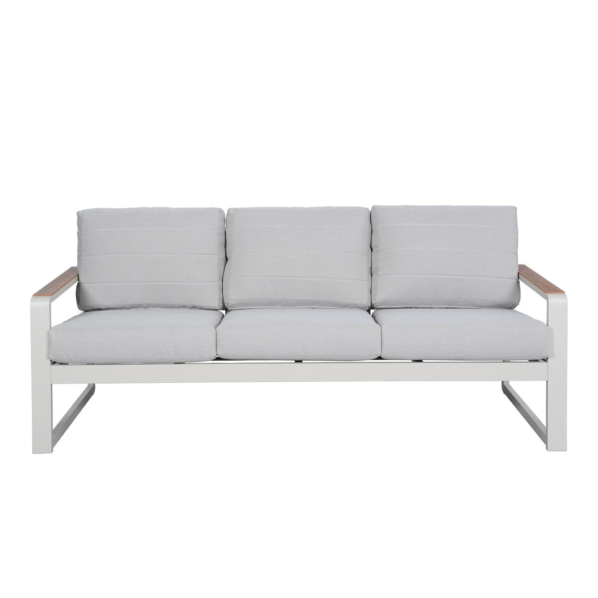Juego living terraza Elgin champagne 3-1-1-1