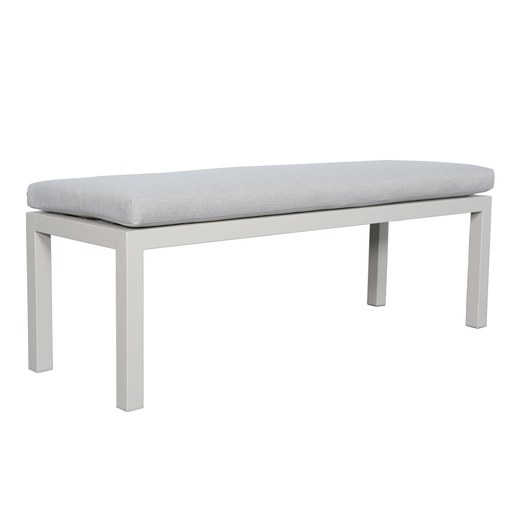 Juego living terraza Elgin champagne 3-1-1-1