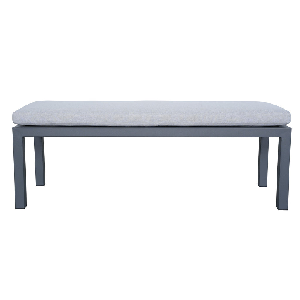 Juego living terraza Elgin gris 3-1-1-1