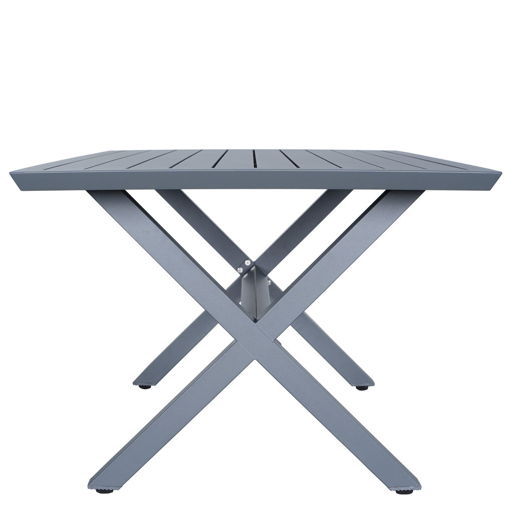 Juego living terraza Elgin gris 3-1-1-1