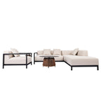 Juego living terraza Oasis 4 pzas