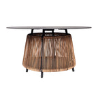Juego living terraza Oasis 4 pzas