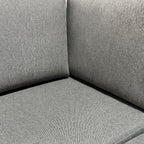 Juego living terraza seccional Beckman gris