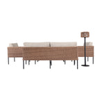 Juego living terraza Siena 7 pzas
