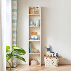 Librero infantil Abasi blanco madera