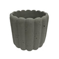 Macetero cerámica 13.5cm Nagoya gris