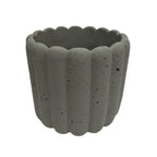 Macetero cerámica 13.5cm Nagoya gris
