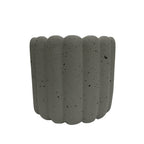 Macetero cerámica 13.5cm Nagoya gris