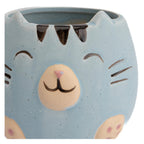 Macetero gato colores surtidos 8.7cm