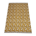 Mantel flower print amarillo 200x135cm
